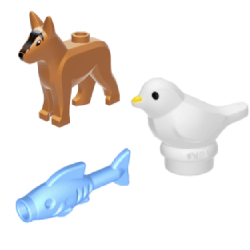 レゴ動物パーツについて