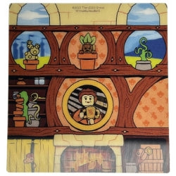 104684プラスチックハッフルパフ3Dシート