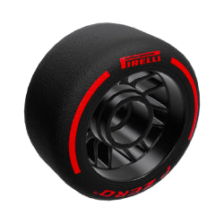 105162pb03タイヤ長径24ミリ幅13.4ミリ(PIRELLIとZERO)とブラックホイールセット