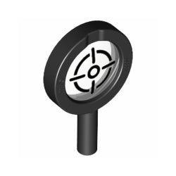 10830c01pb01虫眼鏡ブラック(十字線)