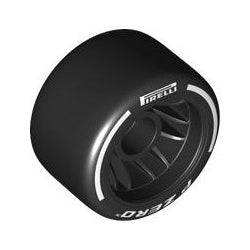 110100pb03タイヤ長径24ミリ幅14.9ミリ(PIRELLIとPZERO)とブラックホイールセット