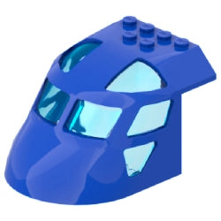 11293c01-023飛行機胴体フロント6×8(トランスライトブルーガラス付)ブルー