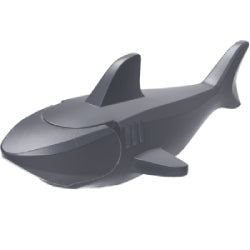 14518c04サメ(目無/えら有)ダークブルーイッシュグレイ