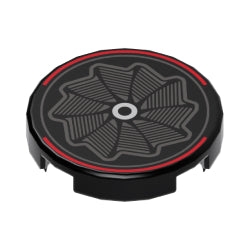 14769pb517タイル2×2丸(アストンマーチン・バルキリーホイール)ブラック