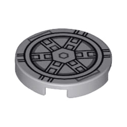 14769pb578タイル2×2丸(スターウォーズ・タイ・ボマー)ライトブルーイッシュグレイ