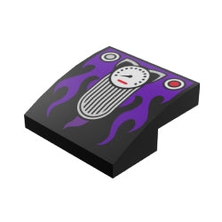 15068pb094曲面スロープ2×2(キャットサイクル)ブラック