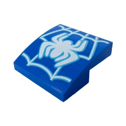 15068pb472曲面スロープ2×2(スパイダーマン)ブルー