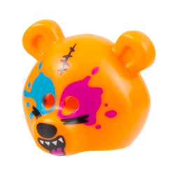 15506pb05クマの被り物オレンジ