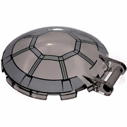 18675pb02取っ手付きディッシュ6×6(インペリアル タイ・ファイター#75300)トランスブラック