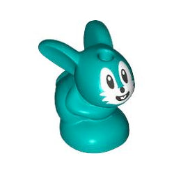 18852pb04子ウサギ(ポッキー)ダークターコイズ