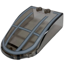 18973pb08曲面ウインドスクリーン6×4×1(スターウォーズパターン)トランスブラック