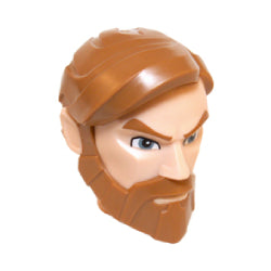 21325pb01ラージフィギュアオビ=ワン・ケノービヘッド(#75109)ライトフレッシュ