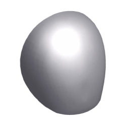 21560-179ラージフィギュアスムースラウンドアーマーフラットシルバー