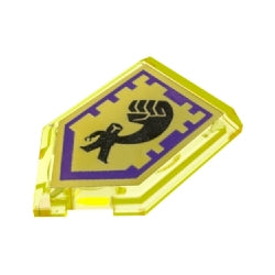 22385pb033特殊タイル2×3五角形(マイティネス)トランスイエロー