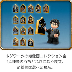 特殊タイル2×3五角形(ホグワーツ肖像画) パールゴールド