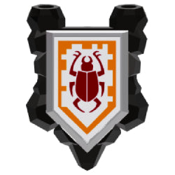 22409-22385pb007ラバリアの盾(ビートル・ボム)ブラック/トランスクリア