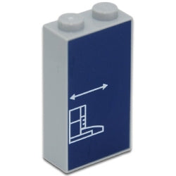 22886pb25ブロック1×2×3(エクステンディドフロントバンパの回路図)ライトブルーイッシュグレイ