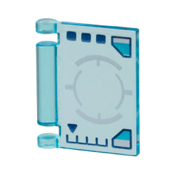 24093pb070製本のカバー(スペースコントロールパネル)トランスライトブルー