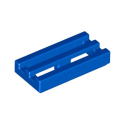 2412b-023特殊タイル1×2グリルブルー