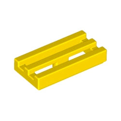 2412b-024特殊タイル1×2グリルイエロー