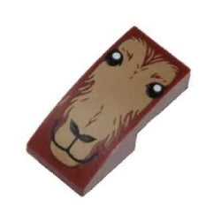 24201pb002逆曲面スロープ2×1(トゥースグナッシャー)レディシュブラウン