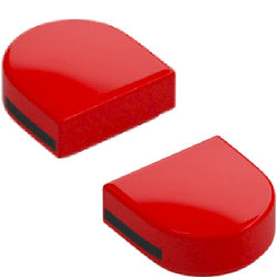 タイル1×1半円付き(フェラーリSF90 XXストラダーレ) レッド