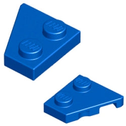 24299-24307-023ウェッジプレート2×2右/2×2左(ペア)ブルー