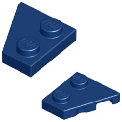 24299-24307-140ウェッジプレート2×2右/2×2左(ペア)ダークブルー