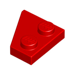 24307-021ウェッジプレート2×2右レッド