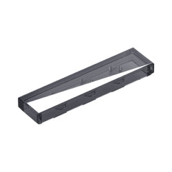 2431pb0909Rタイル1×4(ホワイトトライアングル右側)トランスブラック(2023)