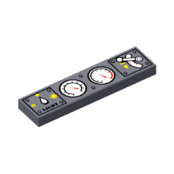 2431px17タイル1×4(メーター)ダークブルーイッシュグレイ