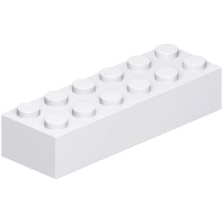 2456-001ブロック2×6ホワイト