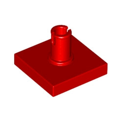 2460-021特殊タイル2×2上部ピン付レッド