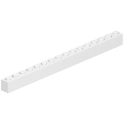 2465-001ブロック1×16ホワイト