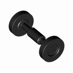 2496-026スケートボードホイール(トロリー)ブラック