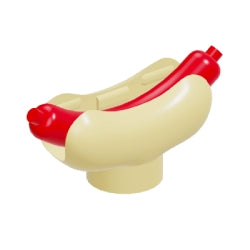 25386-005-33078-021ホットドッグパン(ウィンナー付)タン