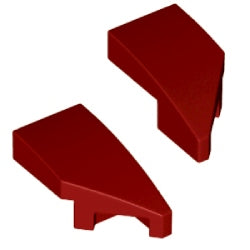 29119-29120-154曲面スロープ2×1ノッチダークレッド