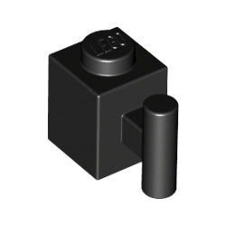 2921-026ブロック1×1取っ手付きブラック