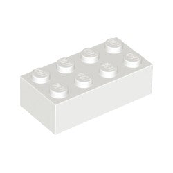 3001-001ブロック2×4ホワイト