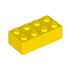 3001-024ブロック2×4イエロー