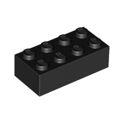 3001-026ブロック2×4ブラック