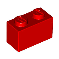 3004-021ブロック1×2レッド