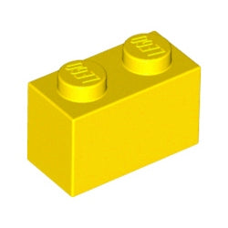 3004-024ブロック1×2イエロー