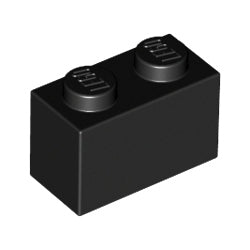 3004-026ブロック1×2ブラック