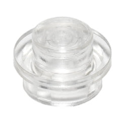 4073-040プレート1×1丸トランスクリア