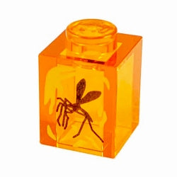 3005pb041ブロック1×1(蚊)トランスオレンジ