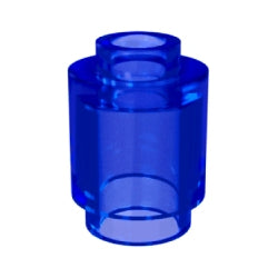 3062b-043ブロック1×1丸トランスダークブルー