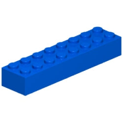 3007-023ブロック2×8ブルー