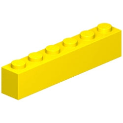 3009-024ブロック1×6イエロー