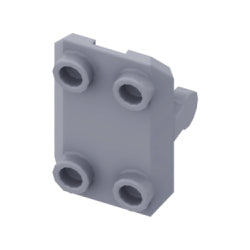 30166-194八角形の盾(ロッカープレートの盾)ライトブルーイッシュグレイ